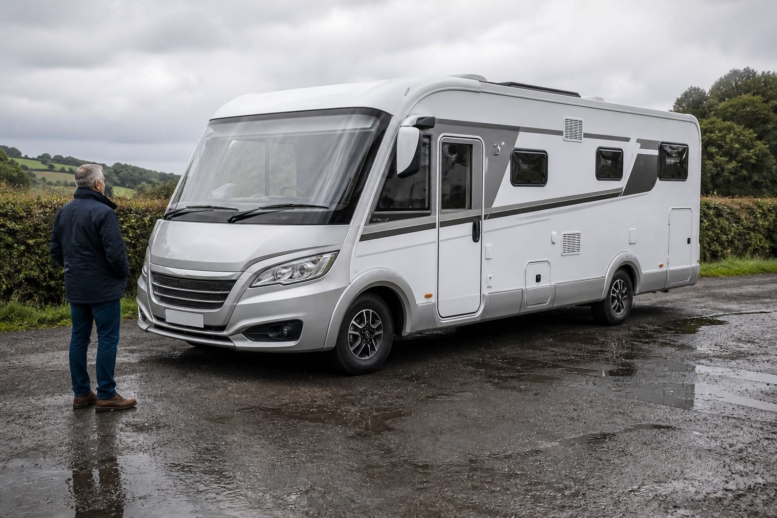 Motorhome finish inspection
